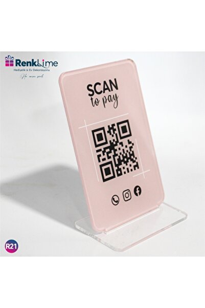 Asa Store Pleksi QR Menü