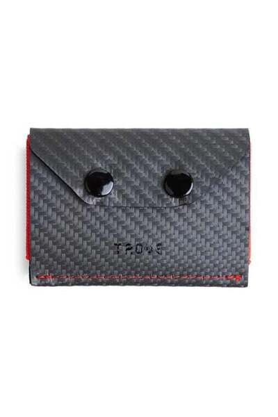 TROVE Troff Third Edition Card Wallet in Fiver and Red Color