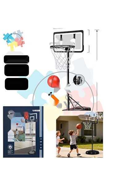Trendbaby Trend Baby & Trend Kids Adjustable Height Basketball Stand with Mou...
