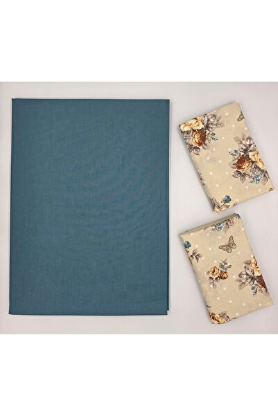 pınarhome collectıon 100% Organic Cotton Fabric Solid Color (Without Elastic)...