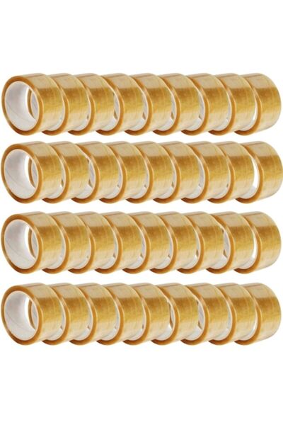 GIMASE Set de 36 role de bandă adezivă, GIMASE, 48 mm x 60 m, Transparentă