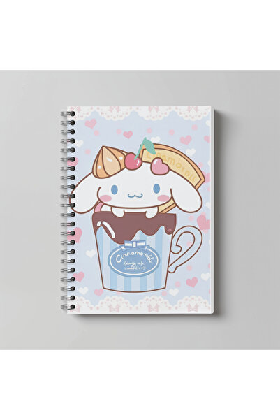 nihonwosekai Sanrio Kuromi Cinnamoroll Melody Purin Anime Notebook A4 Size 60...