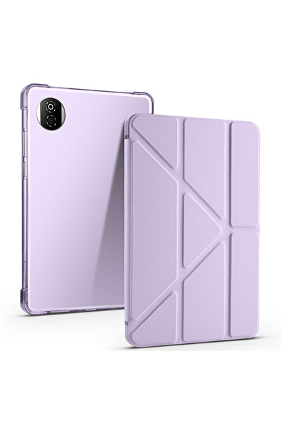 UnDePlus Honor Pad X7 8.7 JMS-W09 Kılıf Kalem Bölmeli Trifolding Case