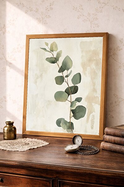 Tuba Decor Επιτραπέζια ζωγραφική σε ξύλινο πλαίσιο ενιαίου τεμαχίου, vintage ...