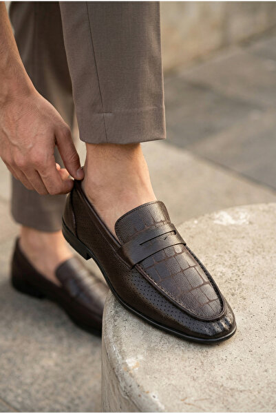 Daxtors D575 Pantofi clasici pentru bărbați, din piele naturală, cu laser, pe...