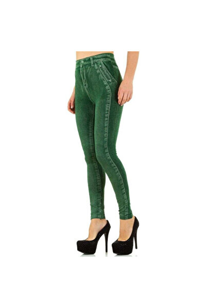 best fashion colanți, culoare kaki