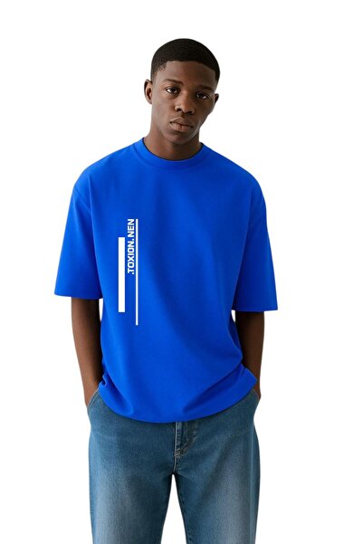 BENROMA TOXION.NEN Τυπωμένο Μπλουζάκι Oversize Unisex 2PV1