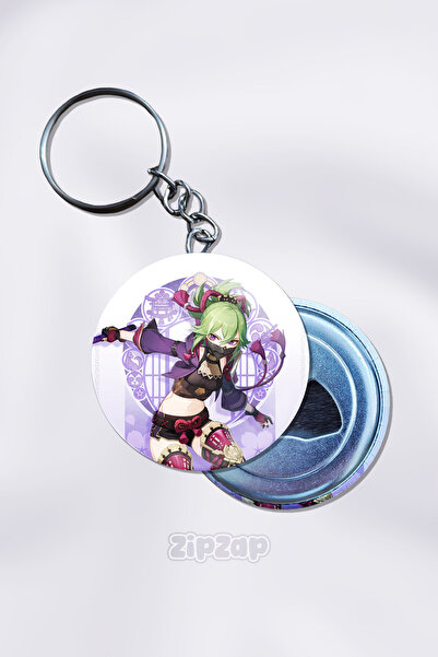 ZipZap Κουκί Σινόμπου Γκένσιν Ίμπακτ Διακοσμητικό Μπρελόκ για Τσάντα (1 ΤΕΜ)