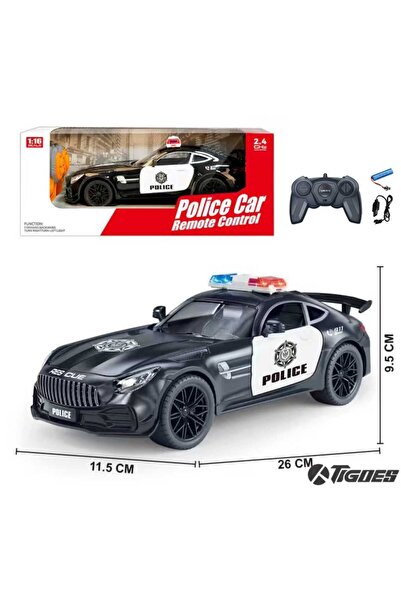 berattoys 26cm uzaktan kumandalı polis arabası sesli ışıklı sarjlı ful fonksi...