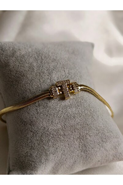 Poyi Aksesuar Vip t Letter Bracelet