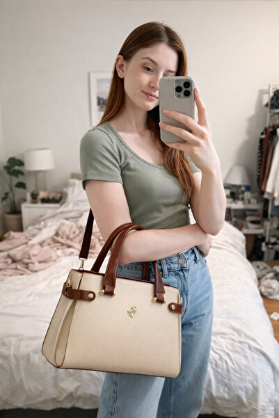 Trend Hanım Miami Polo Club - Shoulder Bag with Multiple Compartments, Stylis...