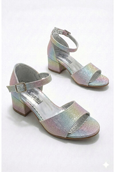 ORELİON Κοριτσίστικα παπούτσια Παπούτσι με τακούνι με ανοιχτό μπροστινό μέρος...