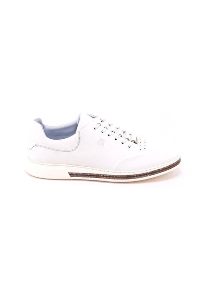 Libero H1047 Men's Genuine Leather Casual Shoes - White