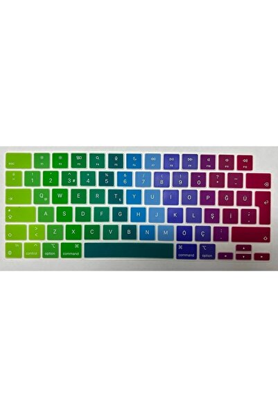 ARABULALACA Macbook Air 15 Inç 2026 Model A3448 M5 Işlemci Türkçe Q Silikon K...