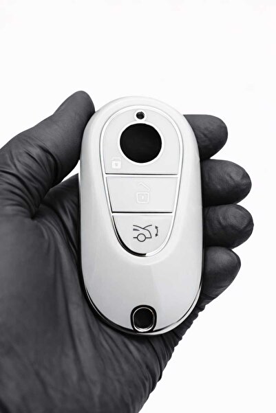 GMA KEYS Πολυτελής θήκη κλειδιού για Mercedes C S Class W206 W223 S350 C260 C...