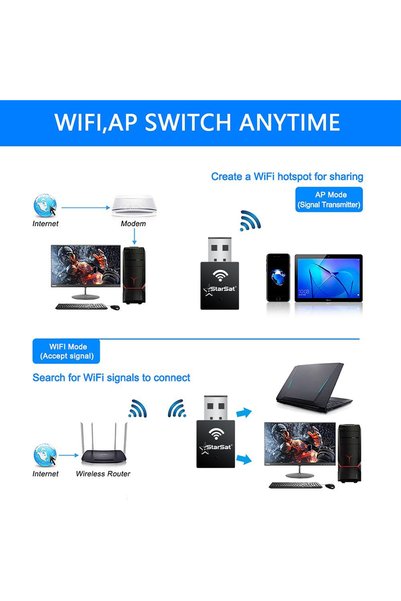 STARSAT Mini USB WiFi Adapter