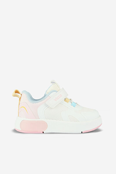 Vicco Babil Işıklı Kız Preschool White/Pink Sneaker