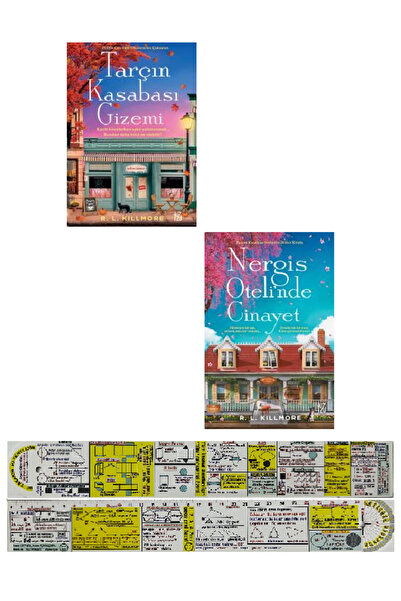 Yuzu Kitap R. L. Killmore 2 Kitap Set / Tarçın Kasabası Gizemi + Nergis Oteli...