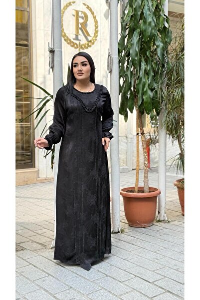 Miss Modish MAROKEN FLOSH VİSKON ELBİSE
