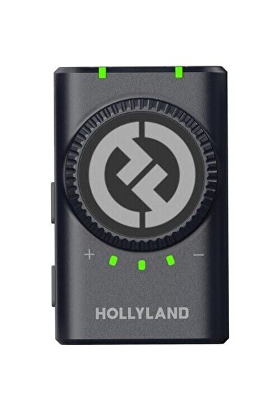 HollyLand Lark M2 Mini Combo Kablosuz Yaka Mikrofonu (2 Verici + 1 Alıcı) iOS/USB-C Uyumlu