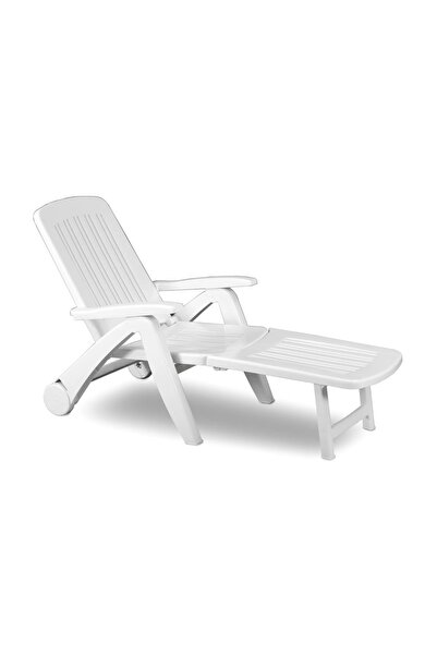 Avex Ξαπλώστρα παραλίας ή κήπου, ρυθμιζόμενη, διαστάσεις 190 x 60 x 72 εκ., α...