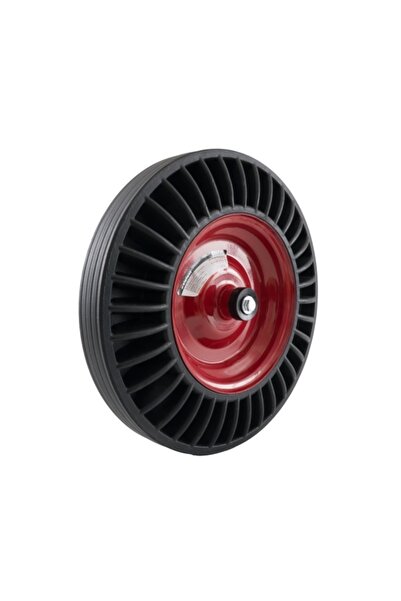 elefant Τροχός για Καρότσι από Συμπαγές Καουτσούκ με Ρουλεμάν + Άξονα 16 x 10...