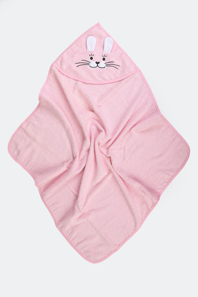 Baby Shez 100% Cotton Newborn Baby Swaddle Embroidered Bath Towel