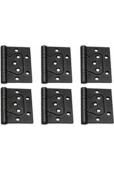 Generic مفصلات أبواب من الفولاذ المقاوم للصدأ، بتشطيب كروم ساتان، شديدة التحم...