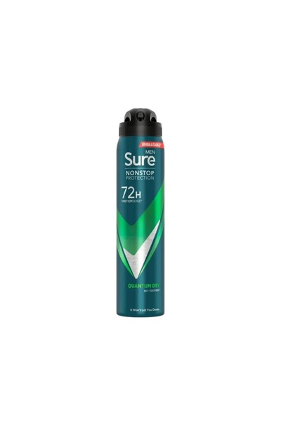 Sure Men Quantum Dry Nonstop Antiperspirant 150ML