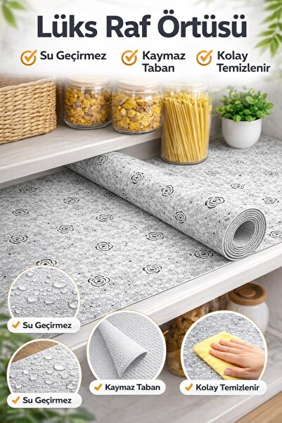 yek home tekstil evinizin her yerinde Πολυτελές αντιολισθητικό κάλυμμα ραφιού...