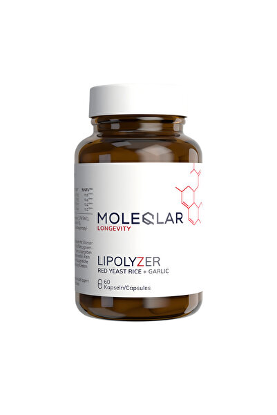 MoleQlar Λιπολύζερ με Μονακολίνη Κ και Ασπράδι Άοσμο 60 Κάψουλες