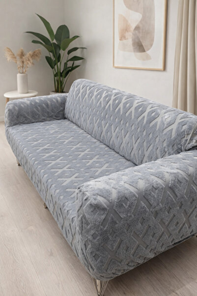HaNemCe Κάλυμμα καναπέ με ελαστικό λάστιχο Lycra, εύκαμπτο κάλυμμα καναπέ wel...