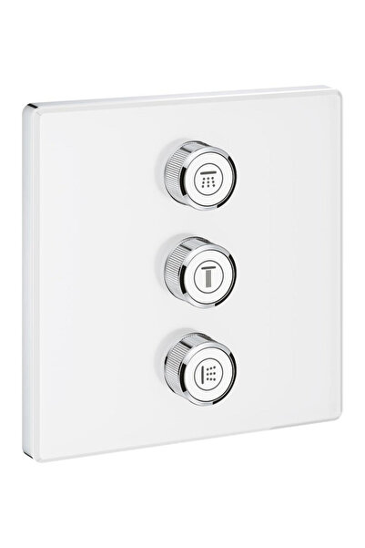 Grohe Smartcontrol Three-Valve Flow Control Controller Moon White - 29158Ls0