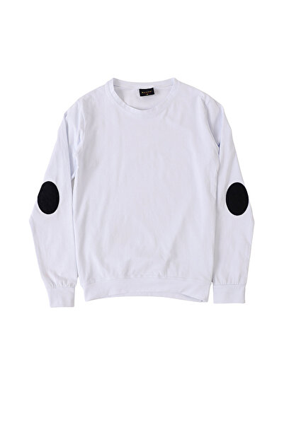 MiniKids Bluza Elev College, model alb