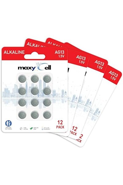 Maxycell 24 Adet AG13 LR44 Düğme Pil 1.5 V (24 Adet)