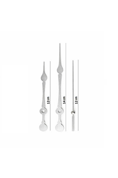 Silvanature Damla Model Akrep Yelkovan Seconds Set