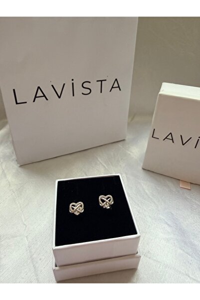 Lavista Silver Sonsuz Çivi Gümüş Küpe