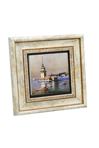 Sadrazam Εκτύπωση σε πλάκα από φυσική πέτρα με θέμα το Πύργο των Κοριτσιών 20...