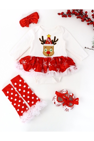 MiniKids Τζούλις Χριστουγεννιάτικο σετ 4 τεμαχίων