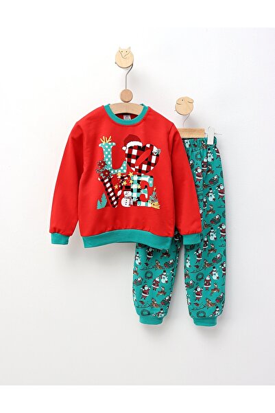 MiniKids Σετ Αγάπης Χριστουγέννων, ροζ-πράσινο