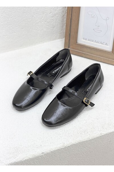 NUR KARACA 115 Y-052 ΓΥΝΑΙΚΕΙΑ ΠΑΠΟΥΤΣΙΑ ΜΕ ΛΟΥΡΑΚΙΑ ΚΑΙ ΠΡΟΣΘΙΑ ΠΛΑΚΕΣΗ Μπαλ...