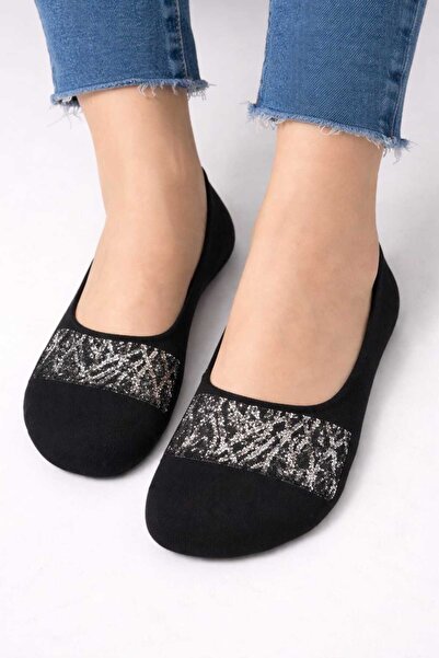 gigigiyim Sequin Detailed Women's Ballerina Socks