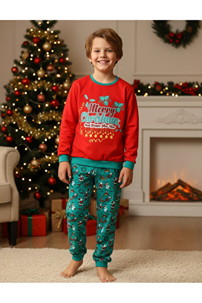 MiniKids Σετ Καλά Χριστούγεννα-Πρωτοχρονιά, ροζ-πράσινο