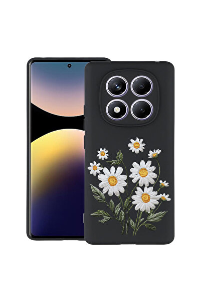 bestcase Υπέρλεπτη Θήκη για Xiaomi Redmi Note 14 Pro 4G, Φλοράλ - Μινιμαλιστι...