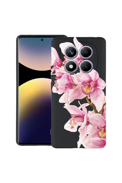 bestcase Υπέρλεπτη Θήκη για Xiaomi Redmi Note 14 Pro 4G, Φλοράλ - Κομψή Ροζ Ο...