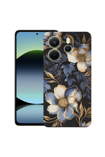 bestcase Υπέρλεπτη Θήκη για Xiaomi Redmi Note 14 5G, Φλοράλ - Θήκη με Άνθη Μα...