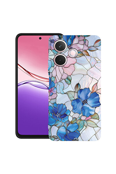 bestcase Υπέρλεπτη Θήκη για Honor X5c Plus / X5c, Φλοράλ - Βιτρό Ορτανσία, 31...