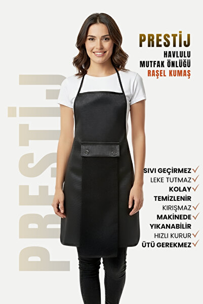 GÜLCÜ TEKSTİL Prestige Waterproof Kitchen Apron