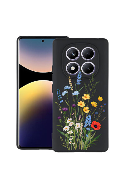 bestcase Υπέρλεπτη Θήκη για Xiaomi Redmi Note 14 Pro 4G, Χαριτωμένο Ανθοδέσμη...