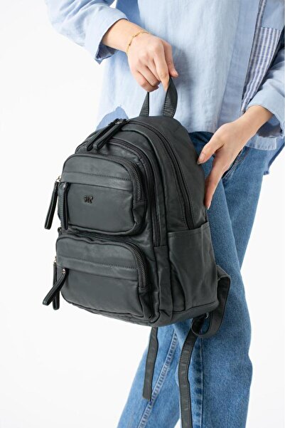 Baginn Βίγκαν δερμάτινο γυναικείο σακίδιο πλάτης Κατάλληλο για καθημερινή χρή...